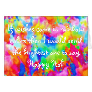 HOLI Festival of Colors + Ihre Ideen