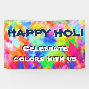 HOLI Festival of Colors + Ihre Ideen Banner