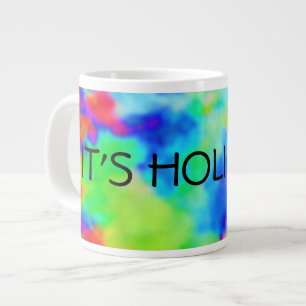 HOLI Festival of Colors + Ihre Ideen Jumbo-Tasse