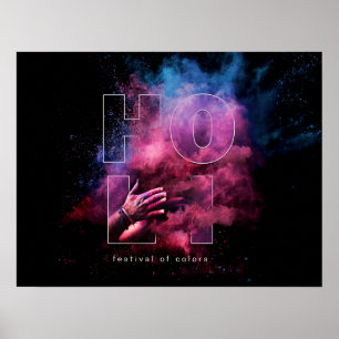 Holi Festival of Colors Poster