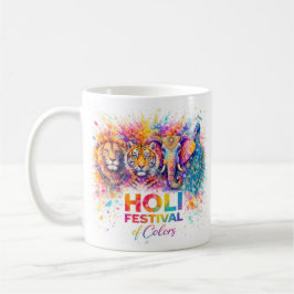Holi Festival of Colors Wild Kaffeetasse