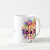 Holi Friends Festival Kaffeetasse (VorderseiteRechts)