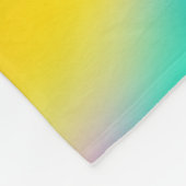 Holi Mehrfarbig Pattern 2 + Ihre Ideen Fleecedecke (Ecke)