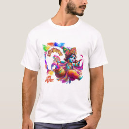 Holi mit krishna T-Shirt