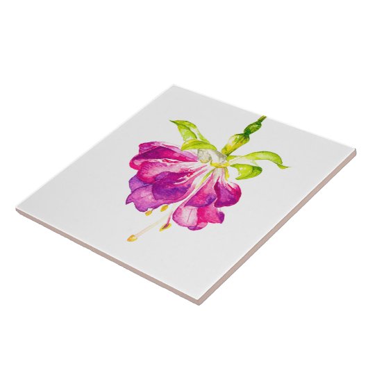 Holi on a Ceramic Tile (A) Fliese (Seite)