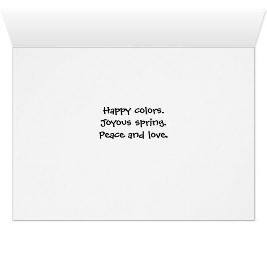 Holi Spring Festival Colorado (Innenansicht Horizontal (Unten))