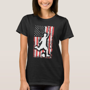 HOLIDAY 365 Soccer US Grunge Flag American 4. T-Shirt