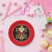 Holiday 7" Paper Tellers Nutcracker Pappteller (Party)