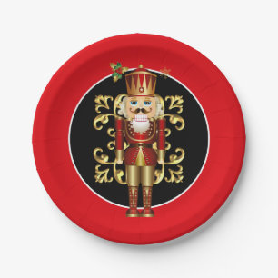 Holiday 7" Paper Tellers Nutcracker Pappteller