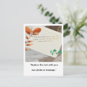 Holiday Abstract Design – Festive Art Postkarte (Stehend Vorderseite)