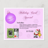 Holiday Ad Cards .. Flyer (Vorne)