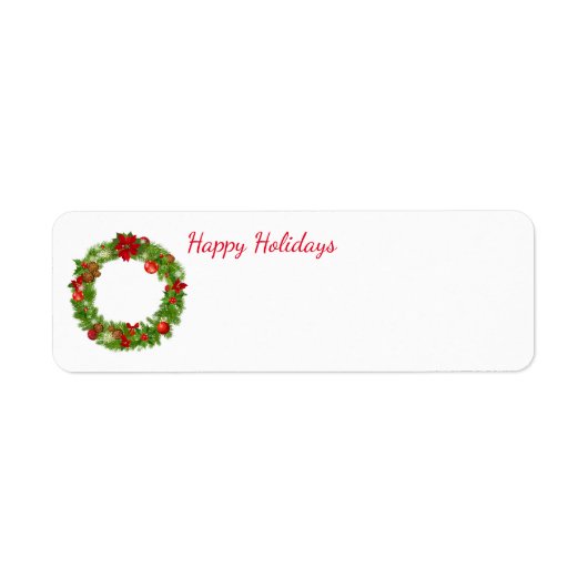 Holiday Address Labels (Vorne)