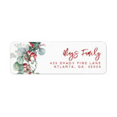 Holiday Address Labels (Vorne)