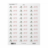 Holiday Address Labels (Vorne)