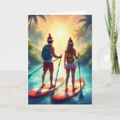 Holiday Adventure Paddleboard - Weihnachten an der Karte (Vorderseite)