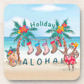 Holiday Aloha Untersetzer (Vorderseite)