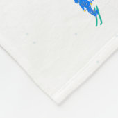 Holiday Alpine Skiern Skifahren Fleecedecke (Ecke)