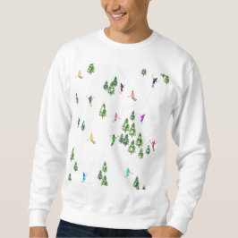 Holiday Alpine Skifahren Sweatshirt