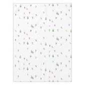 Holiday Alpine Skifahren Tischdecke (Vorderseite)