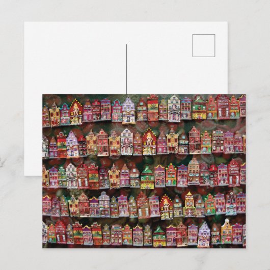 Holiday Amsterdam Postkarte (Vorne/Hinten)