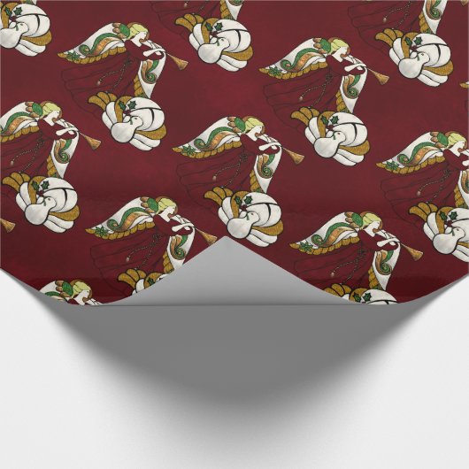 Holiday Angel Geschenkpapier (Ecke)