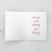 Holiday Angel l Feiertagskarte (Innenseite)