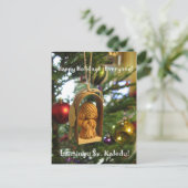 Holiday Angel Litauische Postkarte (Stehend Vorderseite)