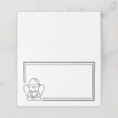 Holiday Angel Platzkarte (Außenseite Aufgefaltet)