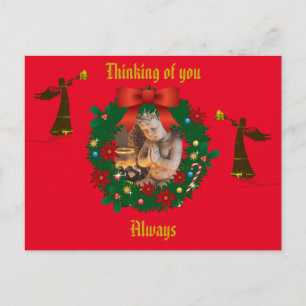 Holiday Angel Postkarte