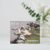 Holiday Atmosphere Postcard Feiertagspostkarte (Stehend Vorderseite)