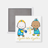 Holiday Babies Magnet - Chanukah (Vorderseite/Rückseite)