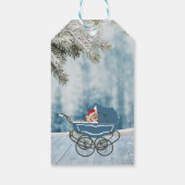 Holiday Baby Dusche Geschenkanhänger (Rückseite)