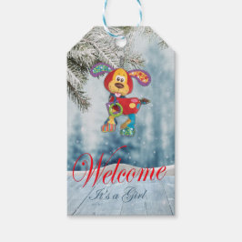 Holiday Baby Dusche Geschenkanhänger