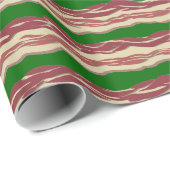 Holiday Bacon Geschenkpapier (Rolleneckpunkt)