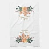 Holiday Bakery Cookie Lebkuchen Geschirrtuch (Vertikal)