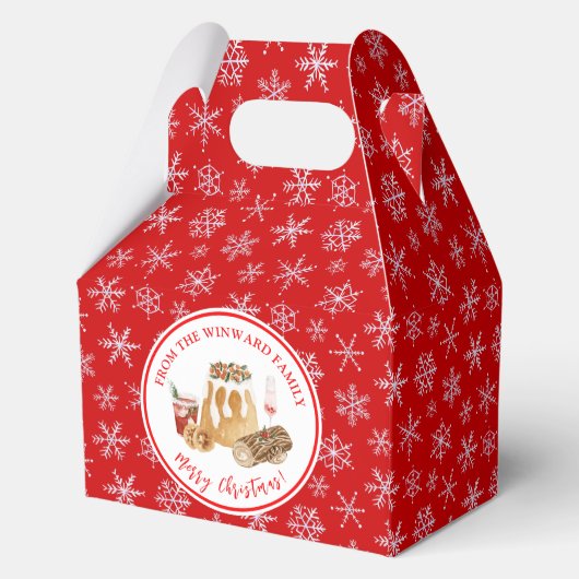 Holiday Baking Christmas Pudding Geschenkschachtel (Rückseite)