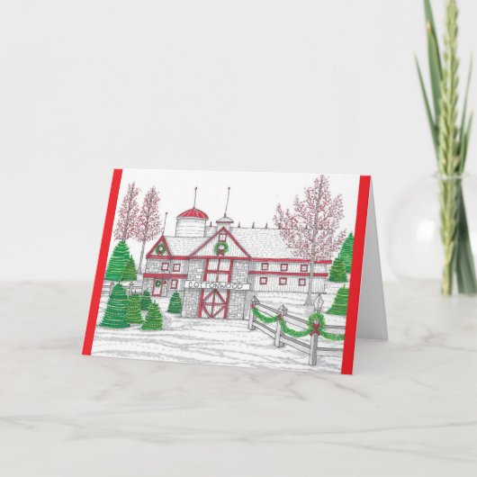 Holiday Barkarte (Vorderseite)