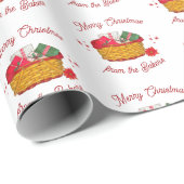 Holiday Basket Personalisiert Geschenkpapier (Rolleneckpunkt)