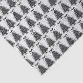 Holiday Bat Tree Seidenpapier (Ausschnitt)