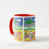 Holiday Beach Tasse (Vorderseite Links)