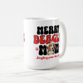 Holiday Beagle Dog Mom Kaffeetasse (VorderseiteRechts)