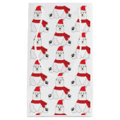 Holiday Bear Kleine Geschenktasche Geschenktüte (Vorderseite)