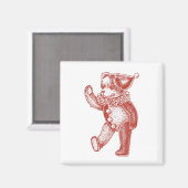 Holiday Bear Magnet (Vorderseite/Rückseite)