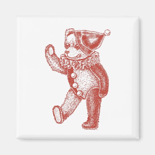 Holiday Bear Magnet (Vorne)