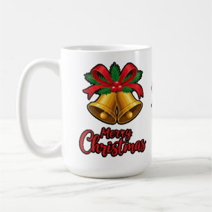 "Holiday Bells & Bows: Elegantes festes Design" Kaffeetasse