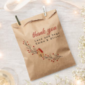 Holiday Berry Branch Christmas Geschenktütchen (Ausgeschnitten)