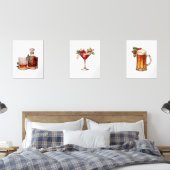 Holiday Beverages Trio Bilderwand Sets (Schlafzimmer)