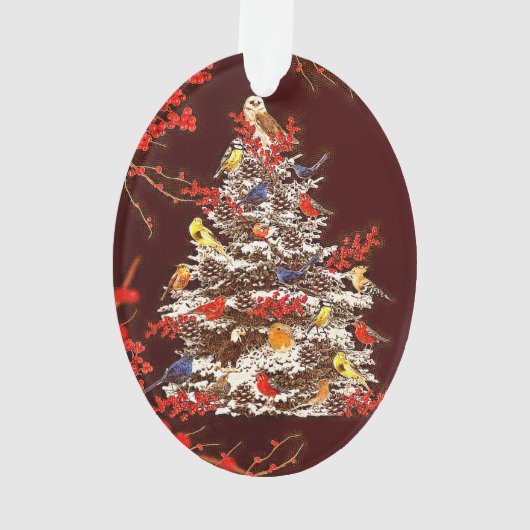 Holiday Bird Tree Ornament (Rückseite)