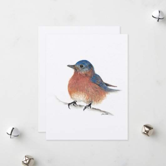 Holiday Blake Feiertagskarte (Vorderseite/Rückseite Beispiel)