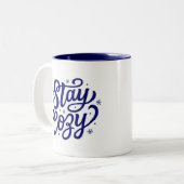 Holiday Bleibe Cosy Coffee Tasse (Vorderseite Links)